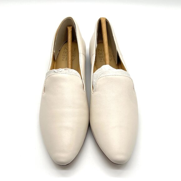 Naturalizer‎ Womens Size 7 7M Lorna Bone Cream Leather Flats Loafers Shoes - Picture 2 of 11